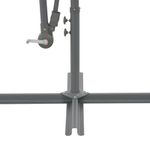 Casa si Gradina - Gradina si terasa - Umbrele si pavilioane - Umbrele - Umbrela suspendata cu stalp de aluminiu, rosu bordo, 300 cm - Infinity.ro