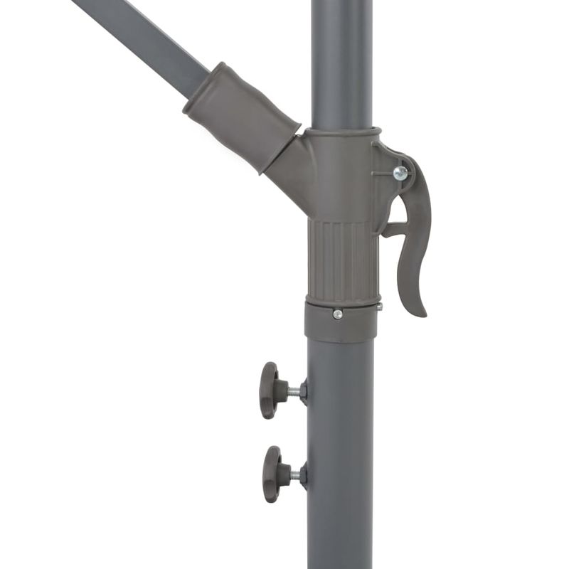 Casa si Gradina - Gradina si terasa - Umbrele si pavilioane - Umbrele - Umbrela suspendata cu stalp de aluminiu, rosu bordo, 300 cm - Infinity.ro