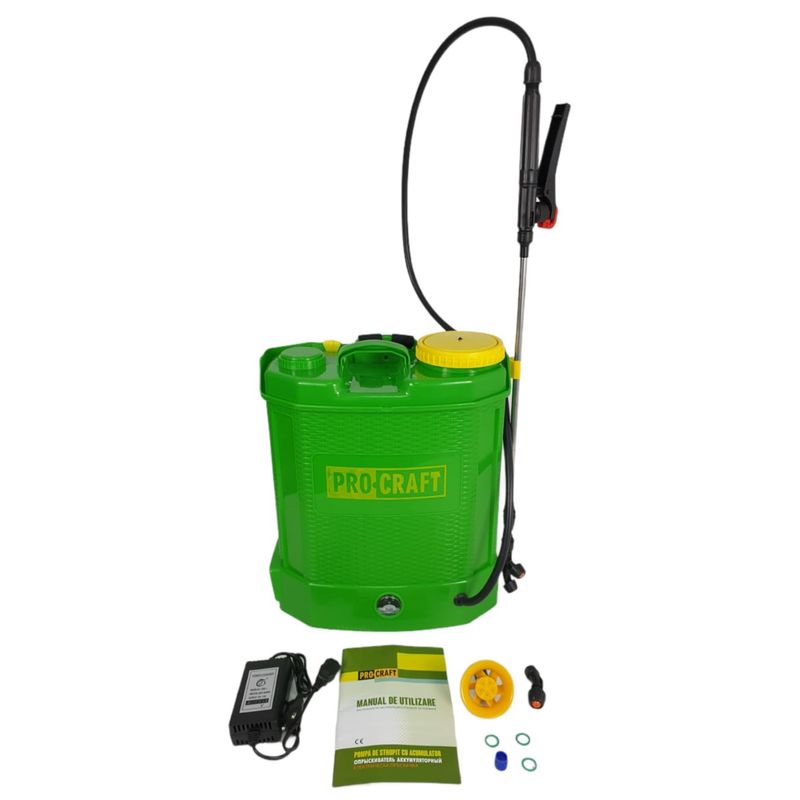 Casa si Gradina - Gradinarit si plante - Instalatii si accesorii pentru irigatii - Aparate pentru stropit gradina - Pompa de stropit cu acumulator PROCRAFT AS12L - Infinity.ro