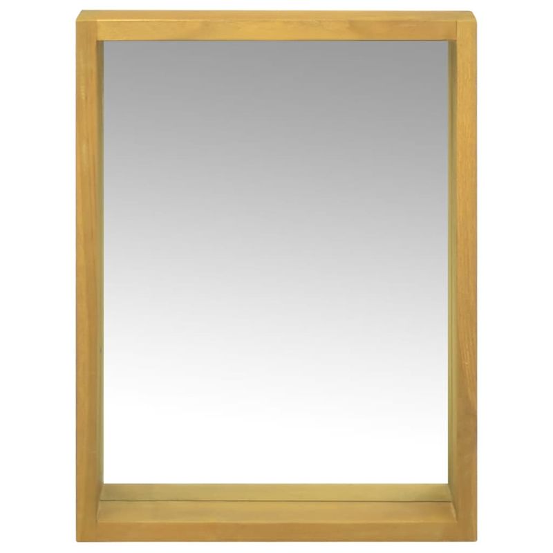 Casa si Gradina - Mobilier - Dulapuri si sifoniere - Dulapuri - Dulap cu oglinda, 30x10x40 cm, lemn masiv de tec - Infinity.ro
