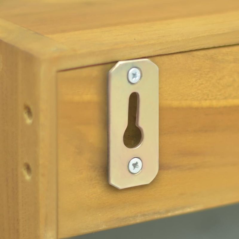 Casa si Gradina - Mobilier - Dulapuri si sifoniere - Dulapuri - Dulap cu oglinda, 30x10x40 cm, lemn masiv de tec - Infinity.ro