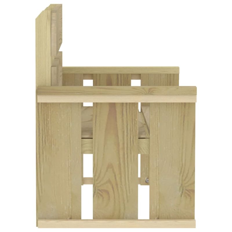 Casa si Gradina - Gradina si terasa - Mobilier exterior - Seturi mobila gradina - Set mobilier de gradina, 3 piese, lemn de pin tratat - Infinity.ro