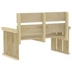 Casa si Gradina - Gradina si terasa - Mobilier exterior - Seturi mobila gradina - Set mobilier de gradina, 3 piese, lemn de pin tratat - Infinity.ro