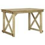 Casa si Gradina - Gradina si terasa - Mobilier exterior - Seturi mobila gradina - Set mobilier de gradina, 3 piese, lemn de pin tratat - Infinity.ro