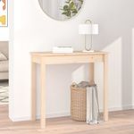 Casa si Gradina - Mobilier - Comode si corpuri - Console - Masa consola, 80x40x75 cm, lemn masiv de pin - Infinity.ro