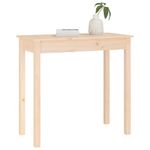 Casa si Gradina - Mobilier - Comode si corpuri - Console - Masa consola, 80x40x75 cm, lemn masiv de pin - Infinity.ro