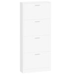 Casa si Gradina - Mobilier - Organizare si depozitare - Organizator incaltaminte - Pantofar, alb, 59x17x150 cm, lemn prelucrat - Infinity.ro