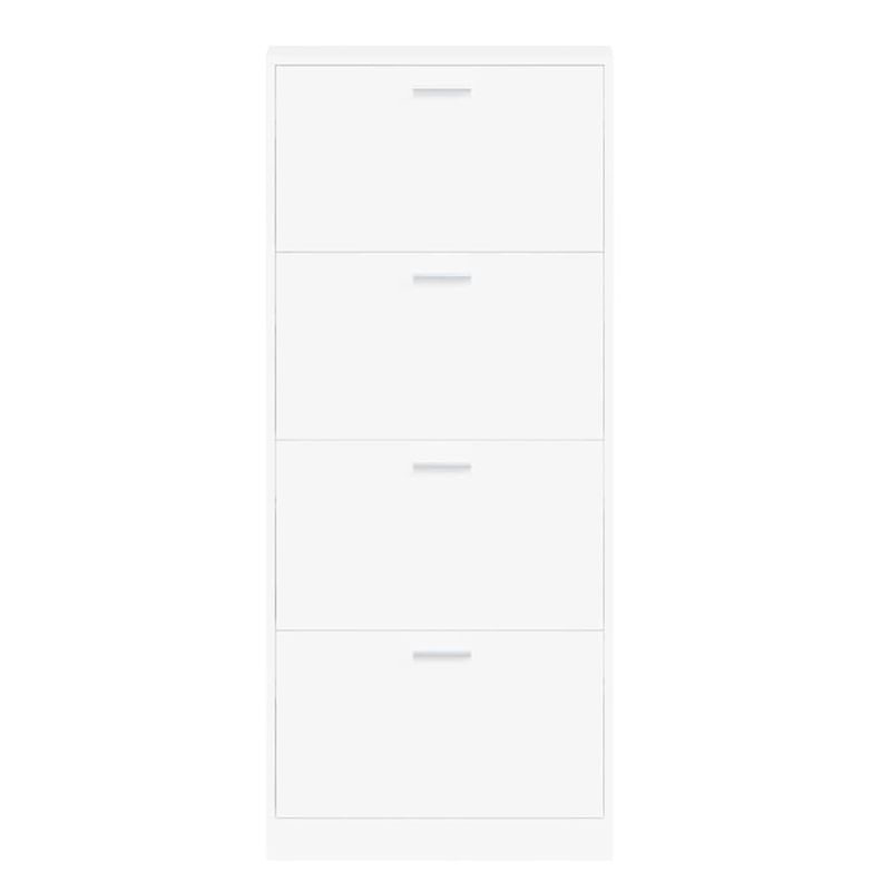 Casa si Gradina - Mobilier - Organizare si depozitare - Organizator incaltaminte - Pantofar, alb, 59x17x150 cm, lemn prelucrat - Infinity.ro