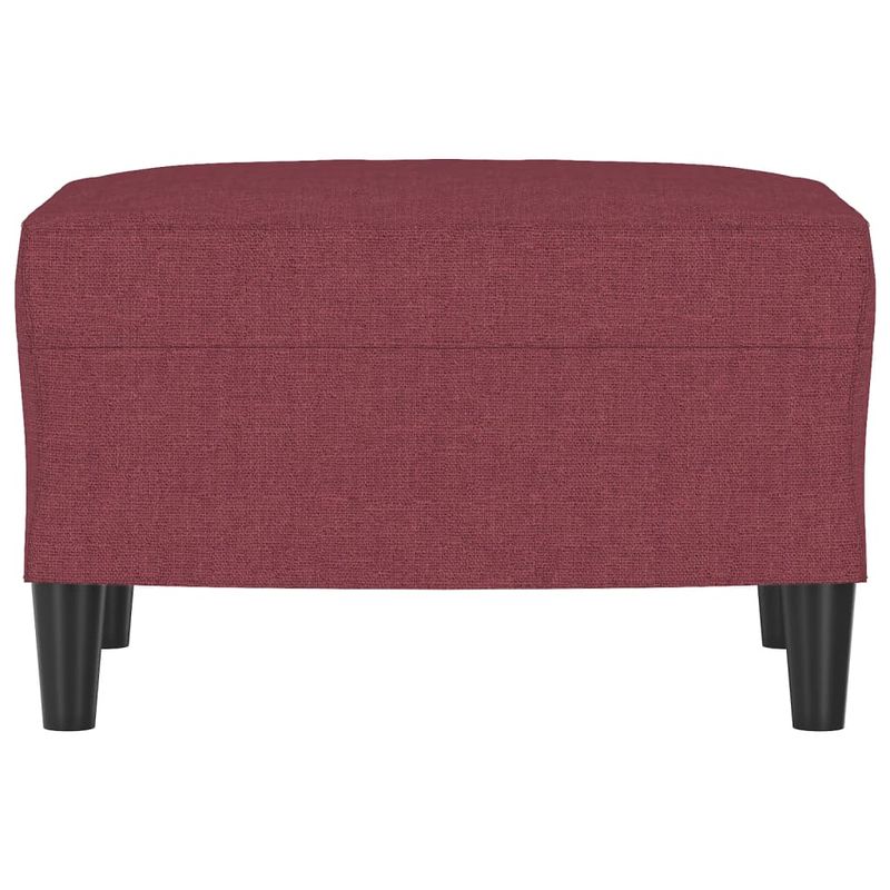 Casa si Gradina - Mobilier - Scaune si fotolii - Tabureti - Taburet, rosu vin, 60x50x41 cm, material textil - Infinity.ro