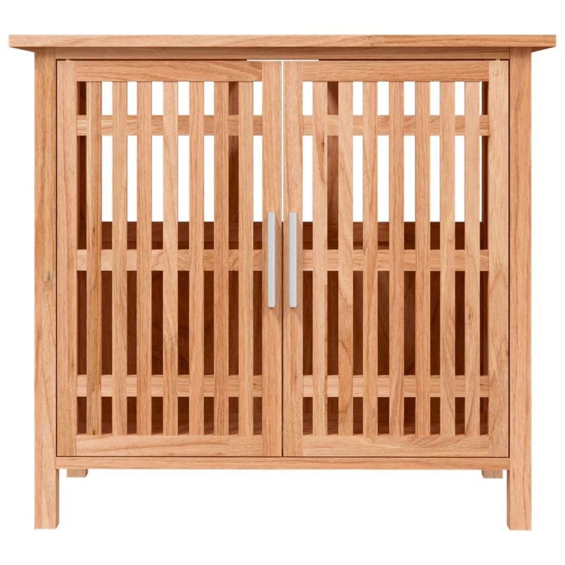 Casa si Gradina - Mobilier - Mobilier baie - Corpuri baie - Dulap chiuveta de baie, 66x29x61,5 cm, lemn masiv de nuc - Infinity.ro