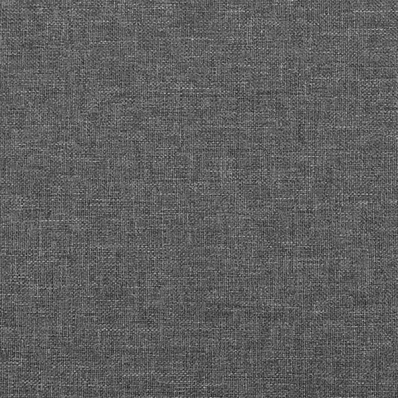 Casa si Gradina - Mobilier - Paturi si accesorii - Accesorii paturi - Tablie de pat cu aripioare gri inchis 163x16x118/128 cm textil - Infinity.ro