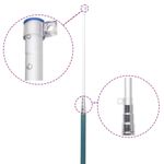 Casa si Gradina - Gradina si terasa - Decoratiuni exterior - Ornamente gradina - Steag Olanda si stalp din aluminiu, 5,55 m - Infinity.ro