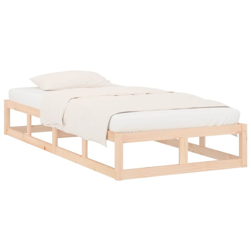 Casa si Gradina - Mobilier - Paturi si accesorii - Paturi - Cadru de pat mic single, 75x190 cm, lemn masiv - Infinity.ro