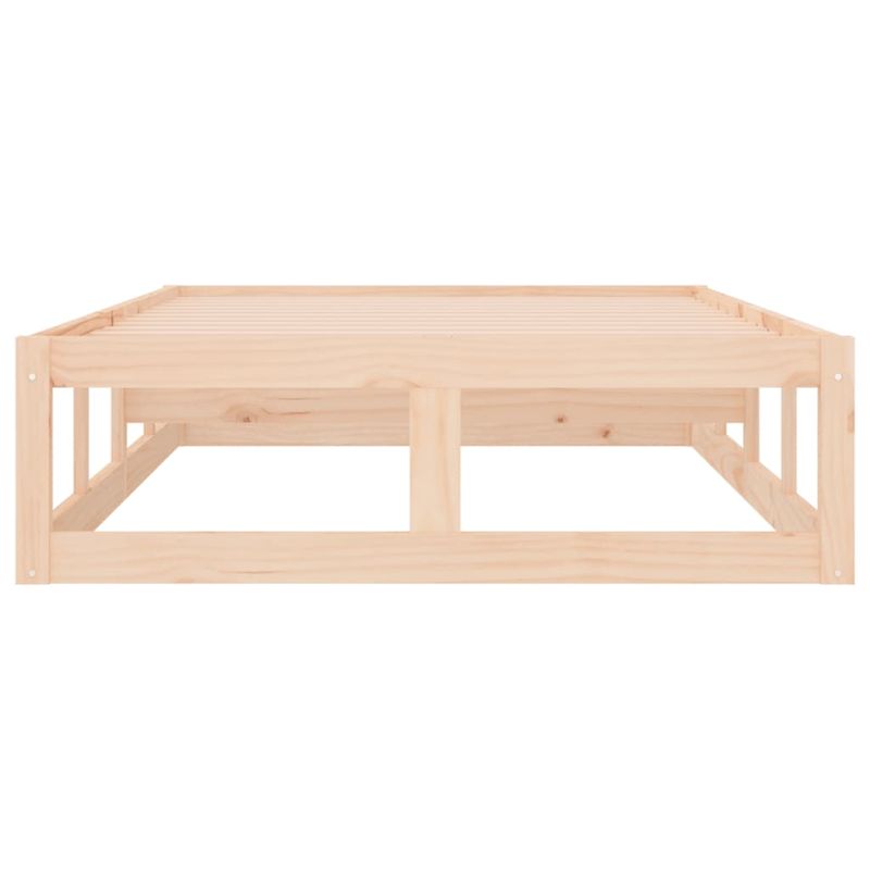 Casa si Gradina - Mobilier - Paturi si accesorii - Paturi - Cadru de pat mic single, 75x190 cm, lemn masiv - Infinity.ro