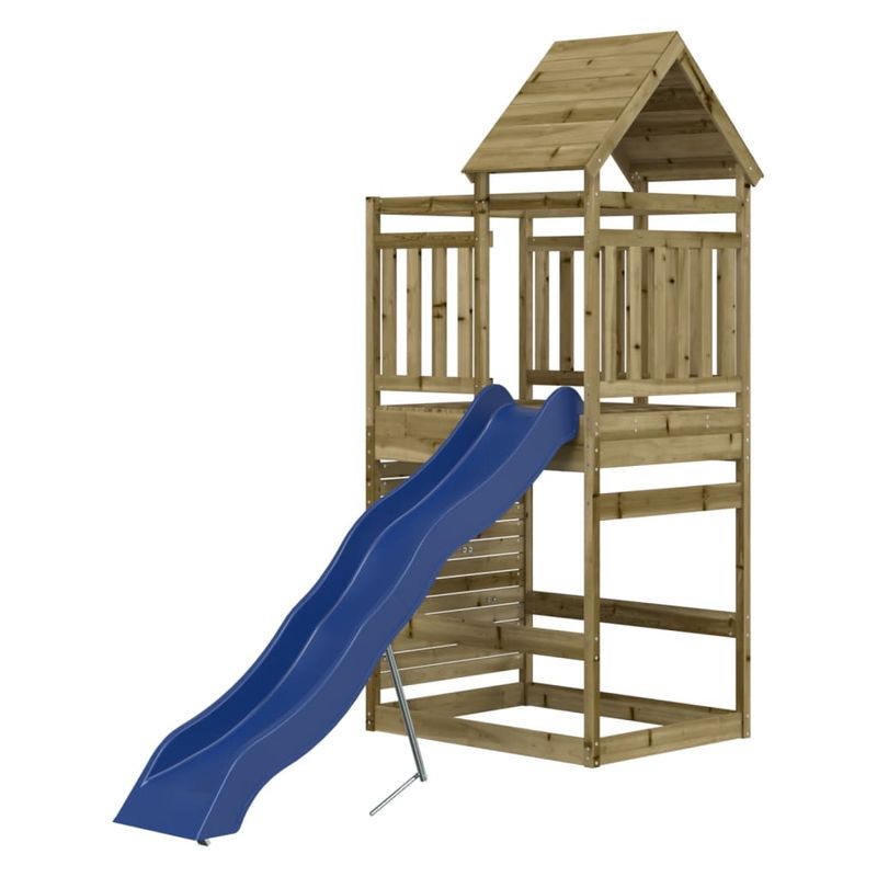 Jucarii, Copii si Bebe - Jucarii si jocuri - Jucarii de exterior - Spatii de joaca si accesorii - Set de joaca pentru exterior, lemn de pin impregnat - Infinity.ro