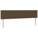 Casa si Gradina - Mobilier - Paturi si accesorii - Paturi - Pat box spring cu saltea, maro inchis, 160x200 cm, textil - Infinity.ro
