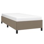 Casa si Gradina - Mobilier - Paturi si accesorii - Paturi - Cadru de pat, gri taupe, 80x200 cm, material textil - Infinity.ro