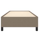 Casa si Gradina - Mobilier - Paturi si accesorii - Paturi - Cadru de pat, gri taupe, 80x200 cm, material textil - Infinity.ro