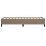 Casa si Gradina - Mobilier - Paturi si accesorii - Paturi - Cadru de pat, gri taupe, 80x200 cm, material textil - Infinity.ro