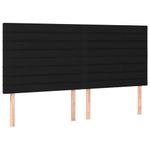 Casa si Gradina - Mobilier - Paturi si accesorii - Paturi - Pat box spring cu saltea, negru, 200x200 cm, textil - Infinity.ro