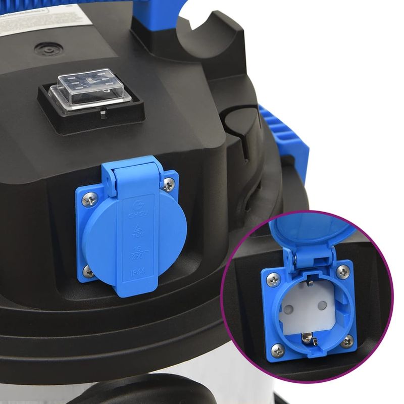 Electronice si Electrocasnice - Ingrijirea locuintei - Aspiratoare - Aspirator cu aspirare umeda si uscata, 1200 W, argintiu, 30 L - Infinity.ro