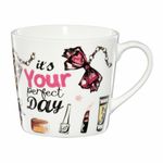 Casa si Gradina - Bucatarie si vesela - Cani si pahare - Cani si cesti - Cana portelan 400 ml, Your Day, AMBITION Fashion - Infinity.ro
