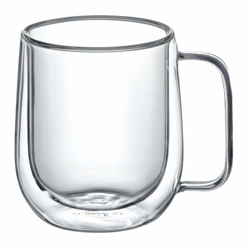 Casa si Gradina - Bucatarie si vesela - Cani si pahare - Cani si cesti - Set 2 cani 390 ml, sticla termorezistenta, AMBITION Mia - Infinity.ro