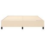 Casa si Gradina - Mobilier - Paturi si accesorii - Paturi - Cadru de pat, crem, 180 x 200 cm, material textil - Infinity.ro