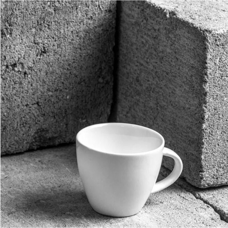 Casa si Gradina - Bucatarie si vesela - Cani si pahare - Cani si cesti - Ceasca portelan cafea espresso 80 ml, AMBITION Kubiko/Fala - Infinity.ro