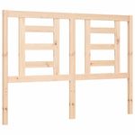 Casa si Gradina - Mobilier - Paturi si accesorii - Paturi - Cadru de pat cu tablie, 140x190 cm, lemn masiv - Infinity.ro