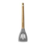 Casa si Gradina - Bucatarie si vesela - Ustensile bucatarie - Pensule, spatule si teluri bucatarie - Spatula perforata cu maner din bambus, AMBITION Nordic - Infinity.ro