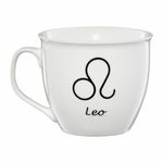 Casa si Gradina - Bucatarie si vesela - Cani si pahare - Cani si cesti - Cana mare portelan 550 ml, zodia Leu, AMBITION Zodiac - Infinity.ro