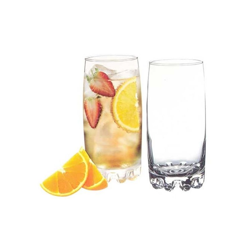 Casa si Gradina - Bucatarie si vesela - Cani si pahare - Pahare - Set 6 pahare long drink 387ml, sticla, PASABAHCE Sylvana - Infinity.ro