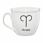 Casa si Gradina - Bucatarie si vesela - Cani si pahare - Cani si cesti - Cana mare portelan 550 ml, zodia Berbec, AMBITION Zodiac - Infinity.ro