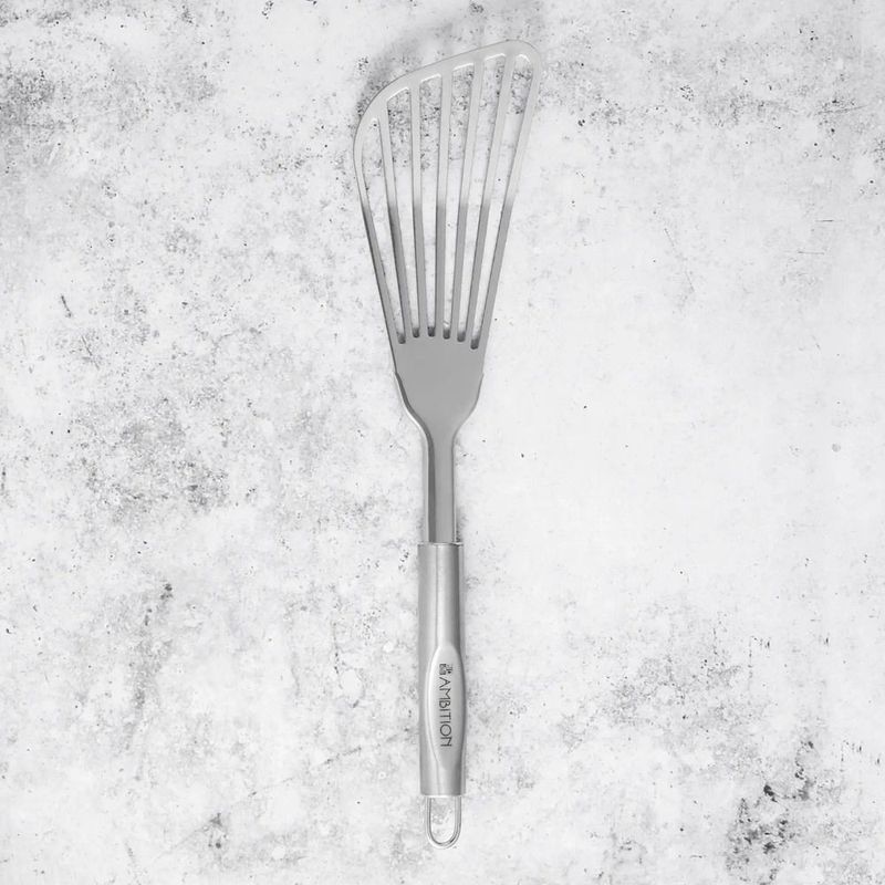Casa si Gradina/Bucatarie si vesela/Ustensile bucatarie/Pensule, spatule si teluri bucatarie - Spatula omleta, inox, AMBITION Ivy - Infinity.ro