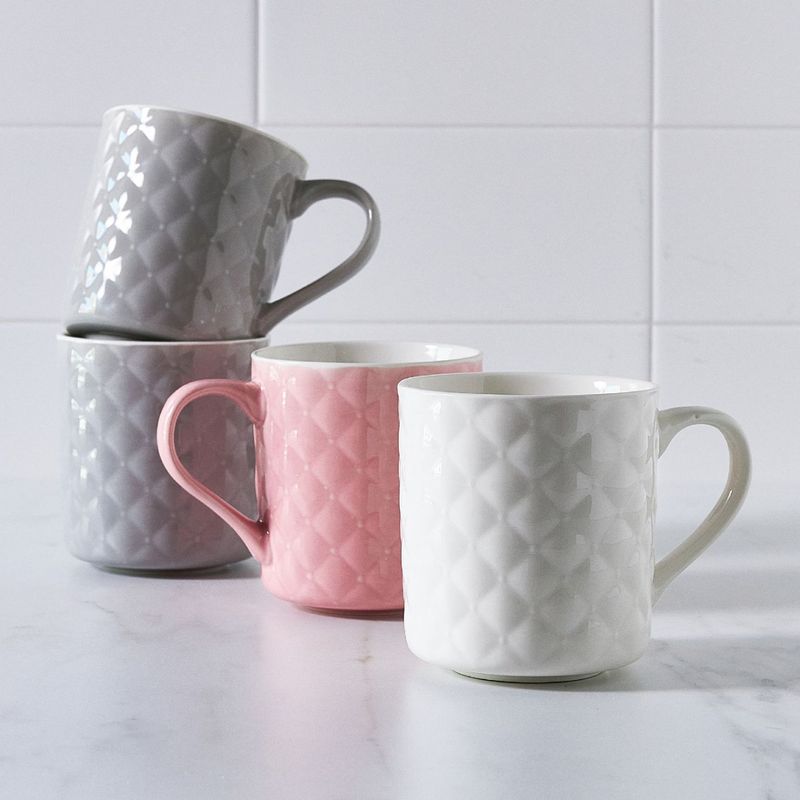 Casa si Gradina - Bucatarie si vesela - Cani si pahare - Cani si cesti - Cana portelan 420 ml, alb, AMBITION Glamour - Infinity.ro