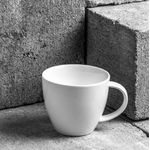 Casa si Gradina - Bucatarie si vesela - Cani si pahare - Cani si cesti - Ceasca portelan 220 ml, AMBITION Kubiko/Fala - Infinity.ro