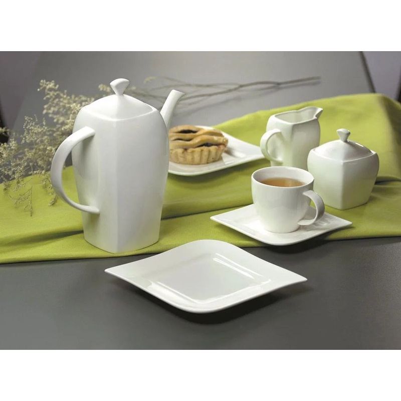 Casa si Gradina - Bucatarie si vesela - Cani si pahare - Cani si cesti - Ceasca portelan 220 ml, AMBITION Kubiko/Fala - Infinity.ro