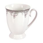 Casa si Gradina - Bucatarie si vesela - Cani si pahare - Cani si cesti - Cana portelan cu talpa 300 ml, model 2, AMBITION Diana - Infinity.ro