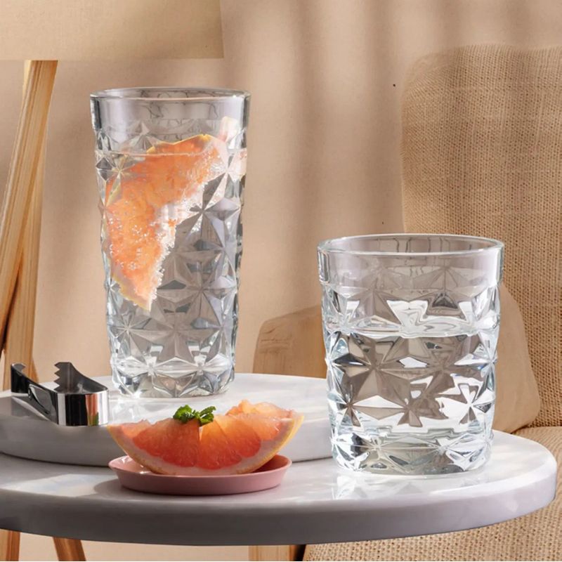 Casa si Gradina - Bucatarie si vesela - Cani si pahare - Pahare - Set 4 pahare 305 ml, sticla, PASABAHCE Estrella - Infinity.ro