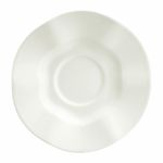 Casa si Gradina - Bucatarie si vesela - Cani si pahare - Cani si cesti - Farfurioara suport ceasca 15 cm, crem, ceramica, AMBITION Diana Rustic - Infinity.ro