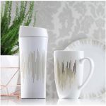Casa si Gradina - Bucatarie si vesela - Accesorii bar - Termosuri si Cani termos - Cana termos 400 ml, aur, AMBITION Glamour - Infinity.ro