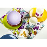 Casa si Gradina - Bucatarie si vesela - Cani si pahare - Cani si cesti - Cana portelan 350 ml, origami vulpe, AMBITION Happy - Infinity.ro