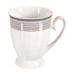 Casa si Gradina - Bucatarie si vesela - Cani si pahare - Cani si cesti - Cana portelan cu talpa 300 ml, model 3, AMBITION Diana - Infinity.ro