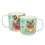 Casa si Gradina - Bucatarie si vesela - Cani si pahare - Cani si cesti - Cana portelan 370 ml, model catel, albastru, AMBITION Pets - Infinity.ro