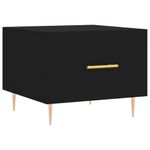 Casa si Gradina - Mobilier - Mese si birouri - Masute de cafea - Masuta de cafea, negru, 50x50x40 cm, lemn compozit - Infinity.ro