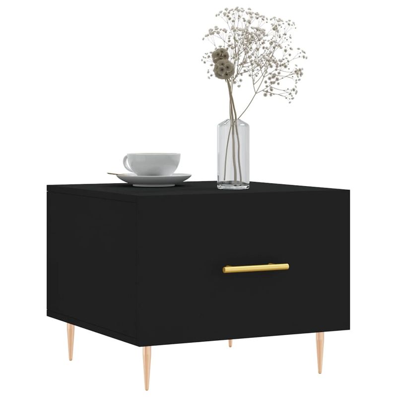 Casa si Gradina - Mobilier - Mese si birouri - Masute de cafea - Masuta de cafea, negru, 50x50x40 cm, lemn compozit - Infinity.ro
