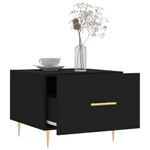 Casa si Gradina - Mobilier - Mese si birouri - Masute de cafea - Masuta de cafea, negru, 50x50x40 cm, lemn compozit - Infinity.ro
