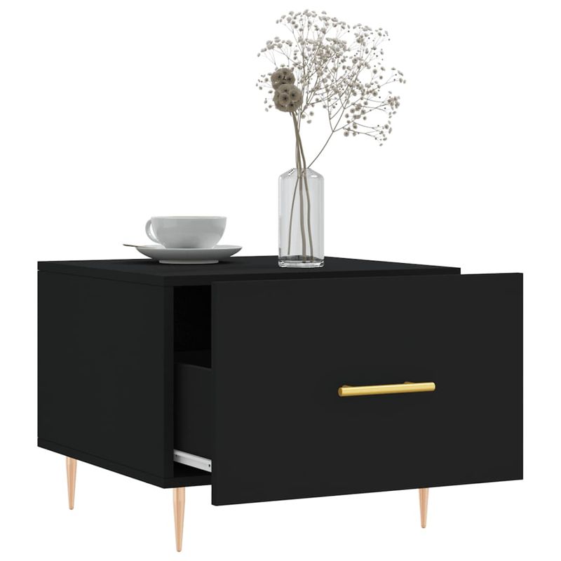 Casa si Gradina - Mobilier - Mese si birouri - Masute de cafea - Masuta de cafea, negru, 50x50x40 cm, lemn compozit - Infinity.ro