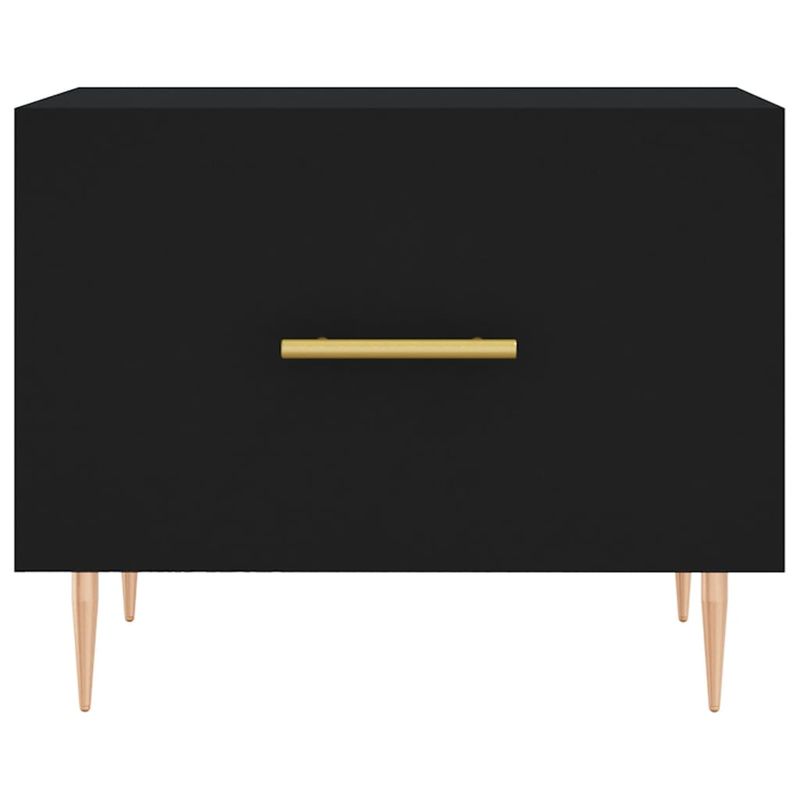 Casa si Gradina - Mobilier - Mese si birouri - Masute de cafea - Masuta de cafea, negru, 50x50x40 cm, lemn compozit - Infinity.ro